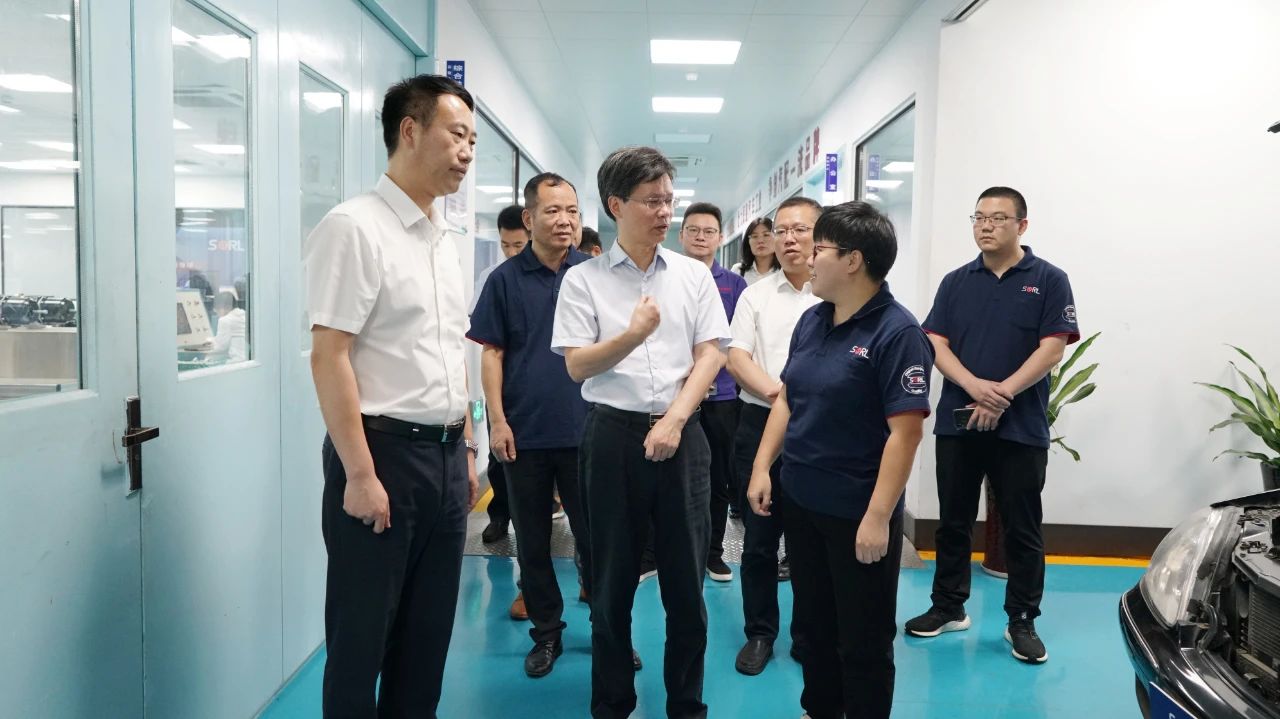 浙江省貿促會會長陳宗堯一行來瑞立調研