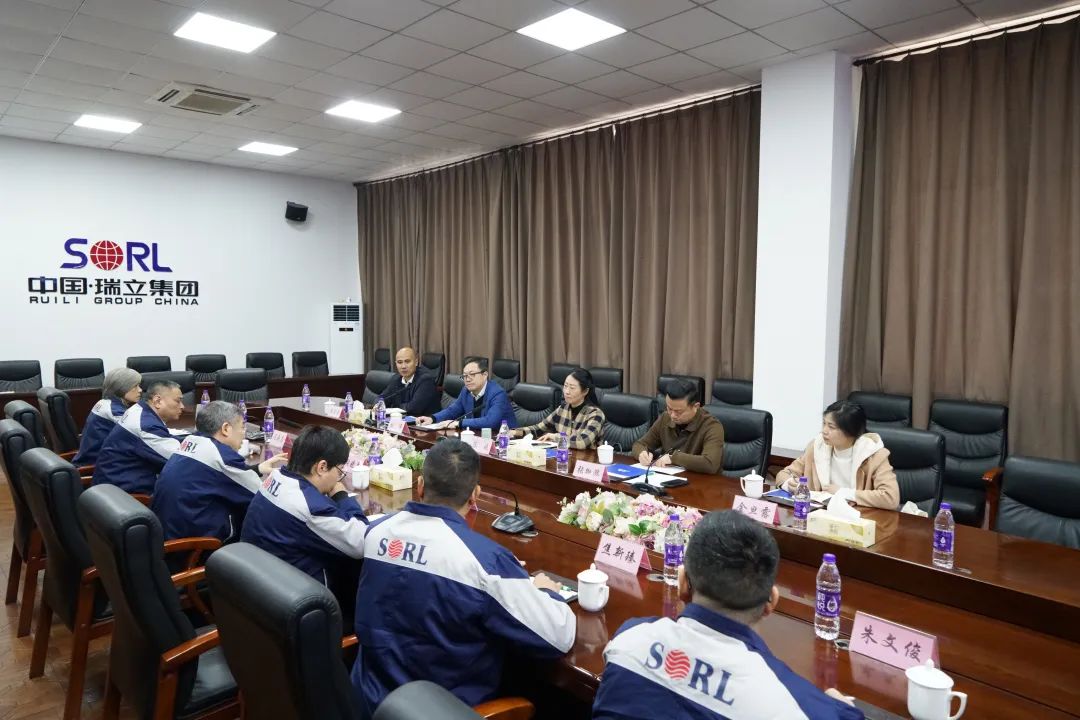 技工教育提質(zhì)擴(kuò)面丨浙江省機(jī)電集團(tuán)副總經(jīng)理陳曉一行來(lái)瑞立調(diào)研交流